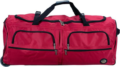 Pre-order Rockland 40" Rolling Duffel Bag (Red)