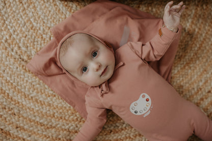 Bondoux Pallette Stretchie & Hat (girl)