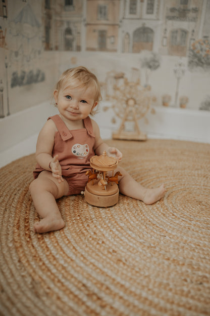 Bondoux Pallette Romper (girl)