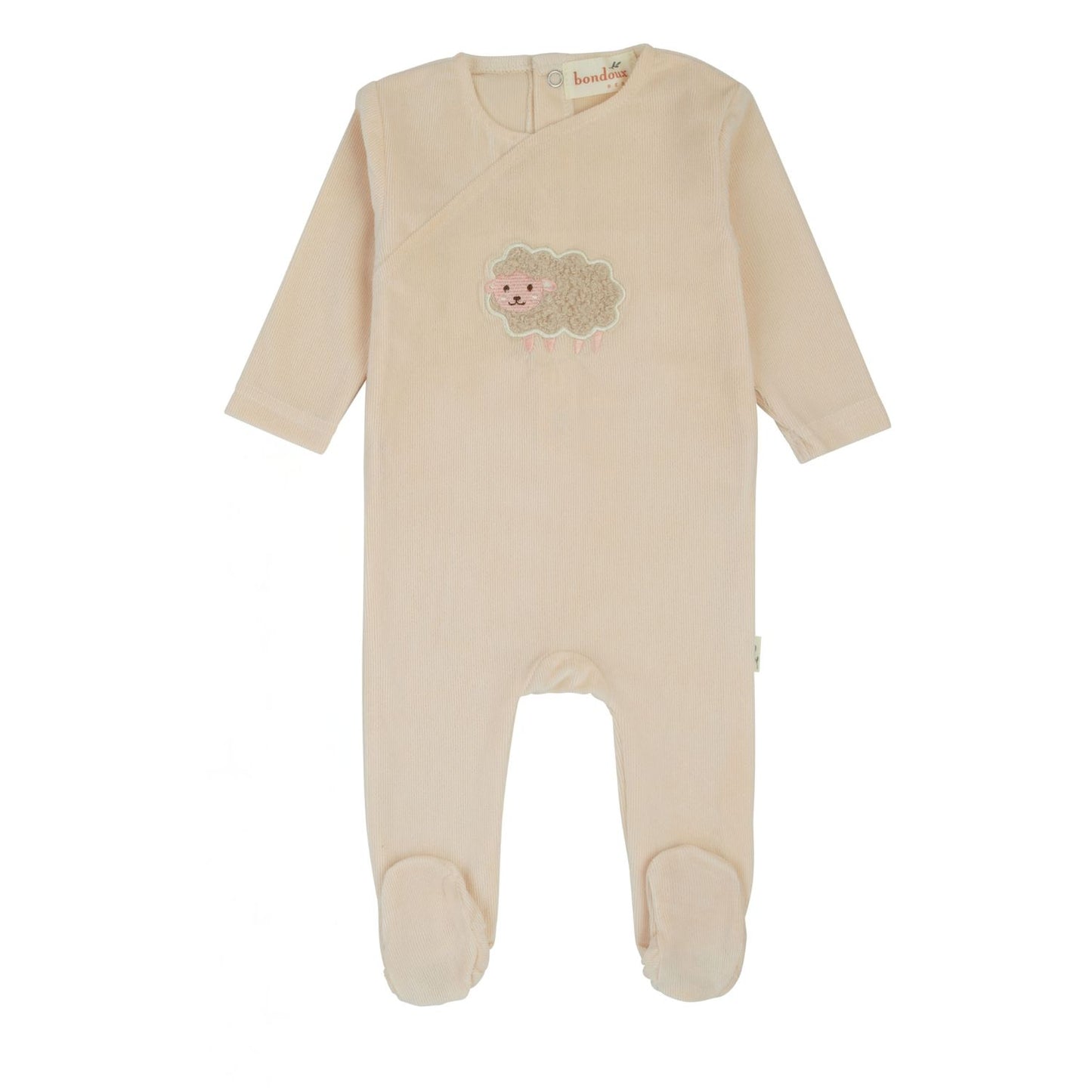 Bondoux Sherpa Sheep Footie