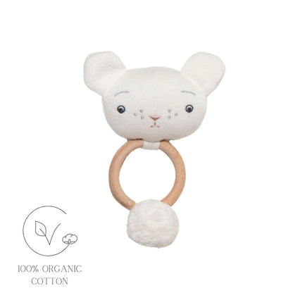Effiki Organic Cotton Rattle/Teether