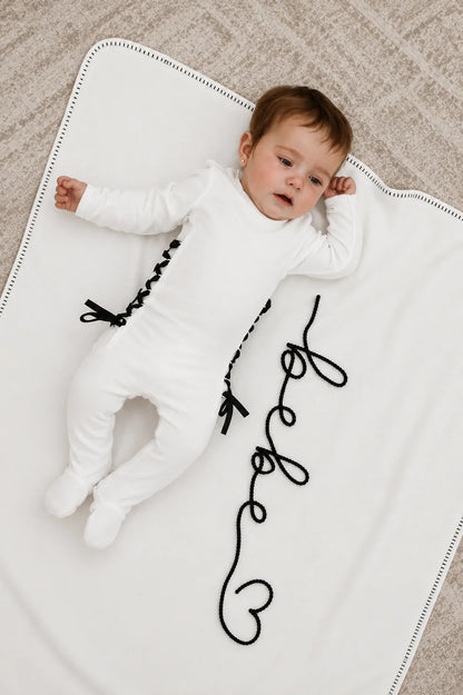 Niche Bebe Ribbon Footie
