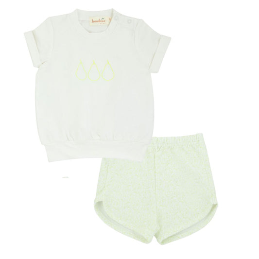Bondoux Fruit Print Boy 2pc Set