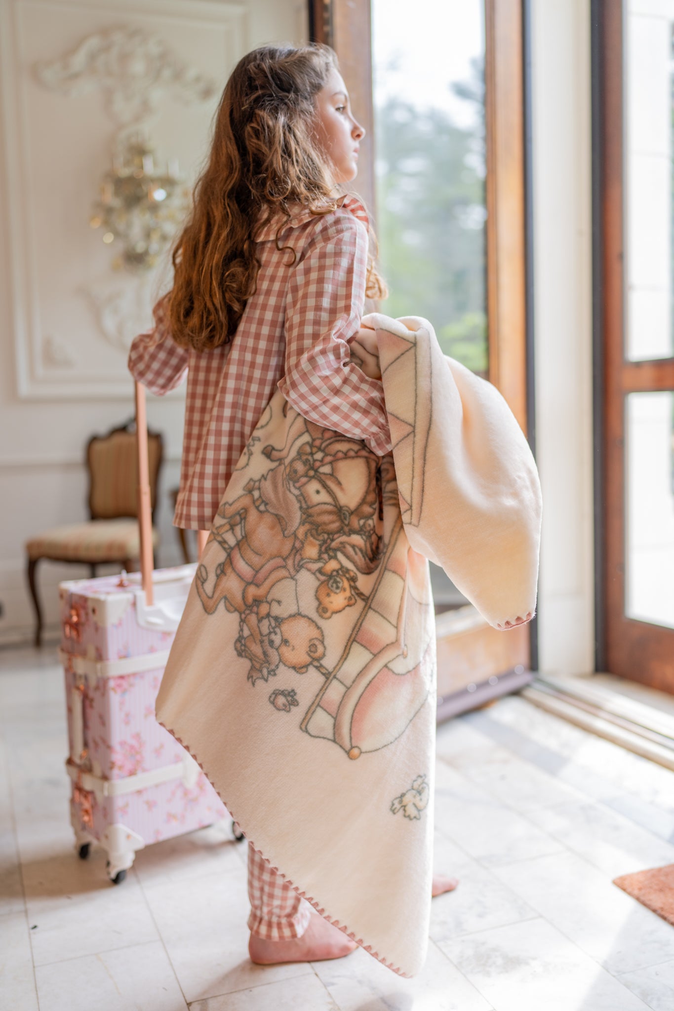 Lil Teddy’s Merry Go Snuggle (Sugary Pink)