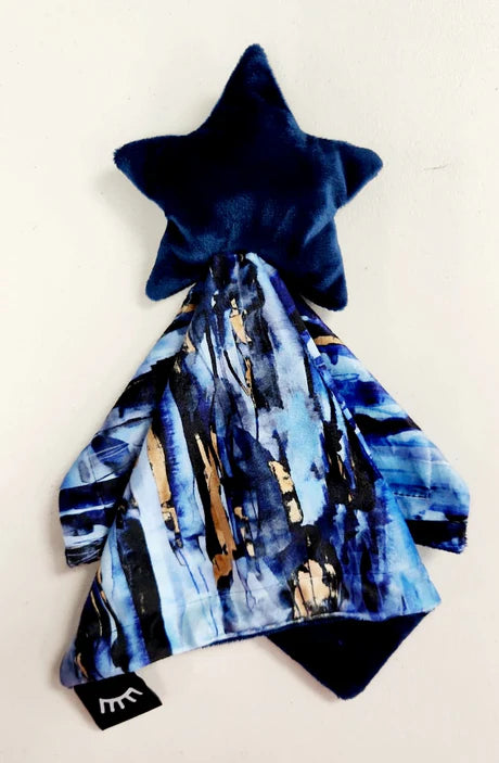 Winx+Blinx Abstract Navy Star Baby Lovey