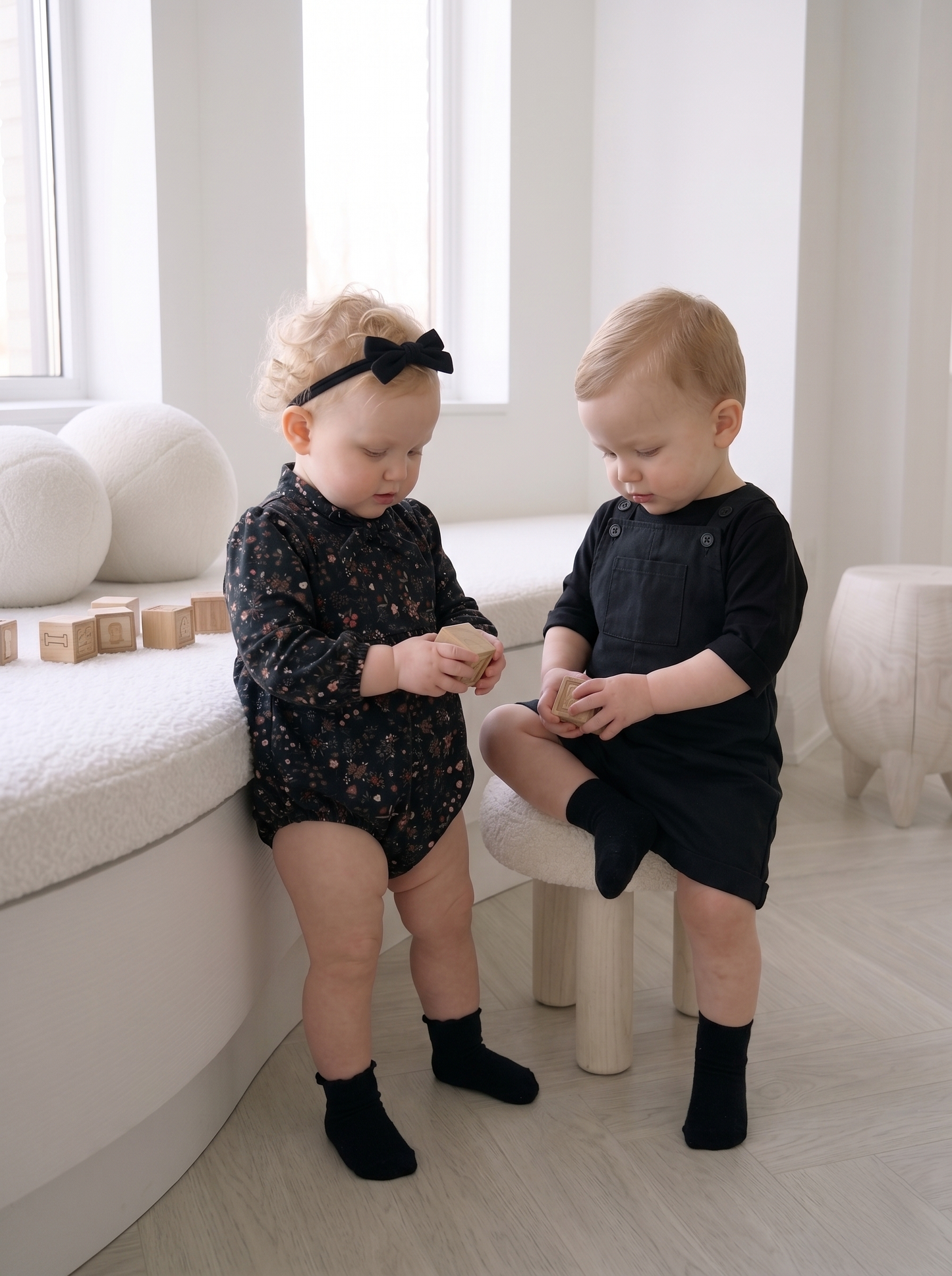 Tiny Too Floral Baby Romper