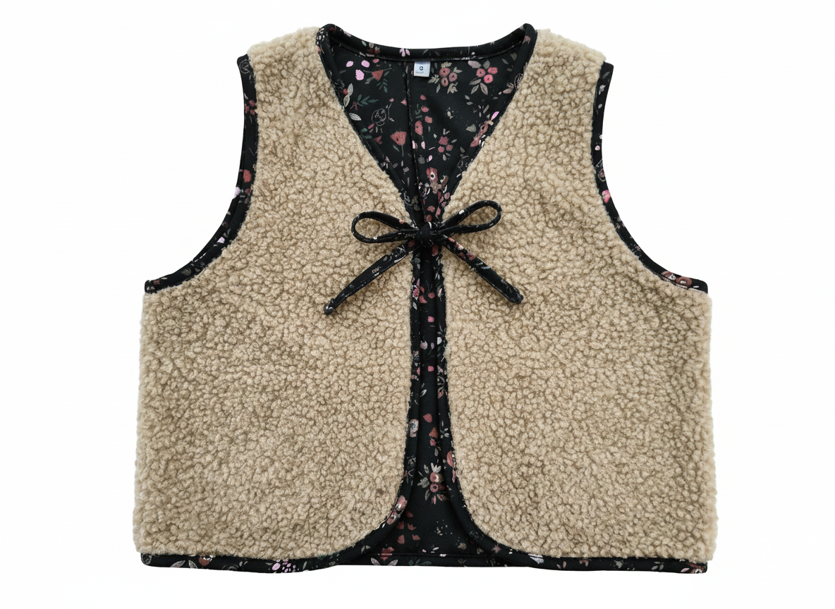 Tiny Too Baby Girl Fleece Vest