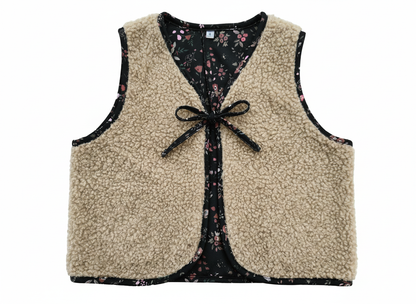 Tiny Too Baby Girl Fleece Vest