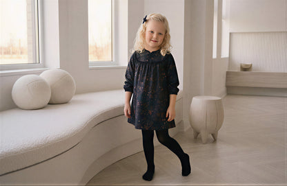 Tiny Too Black Floral Dress