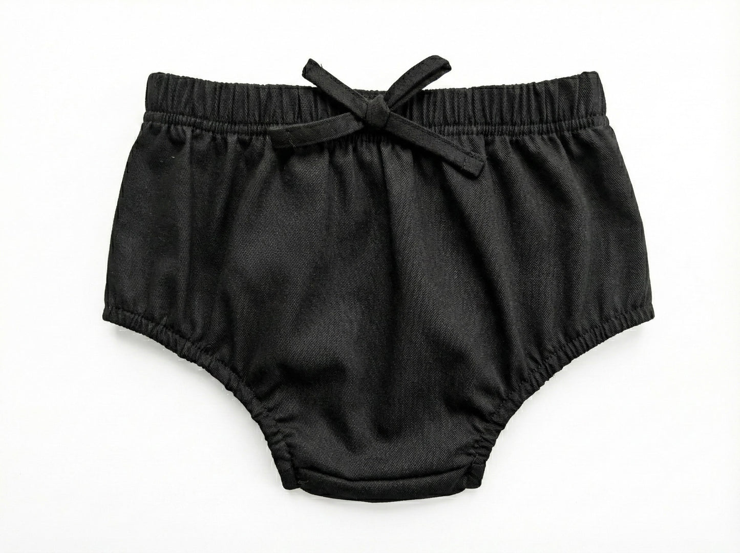 Tiny Too Black Baby Twill Bloomer
