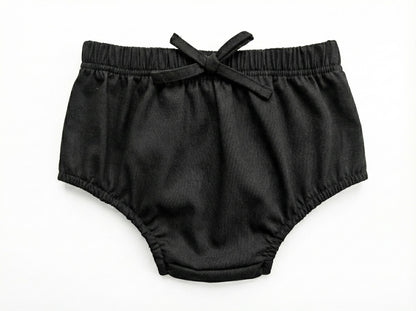 Tiny Too Black Baby Twill Bloomer