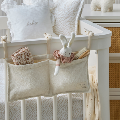 Domani Home White Gauze Bebe Ruffle Accent Pillow