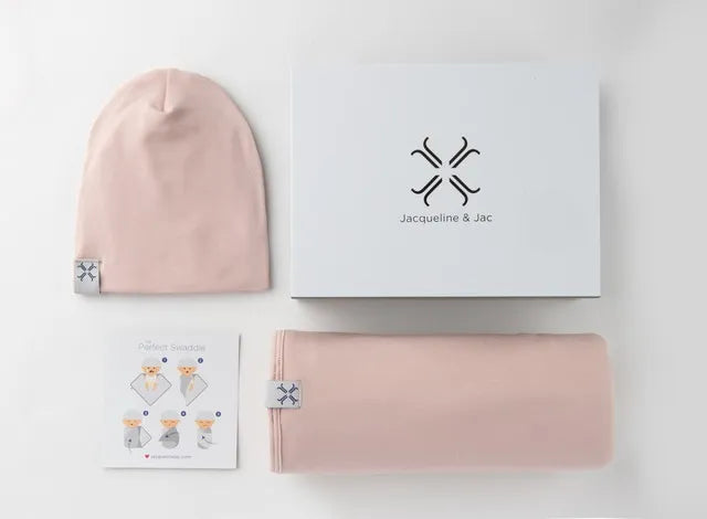 Jacqueline & Jac Beanie & Blanket Set