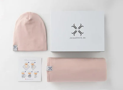 Jacqueline & Jac Beanie & Blanket Set
