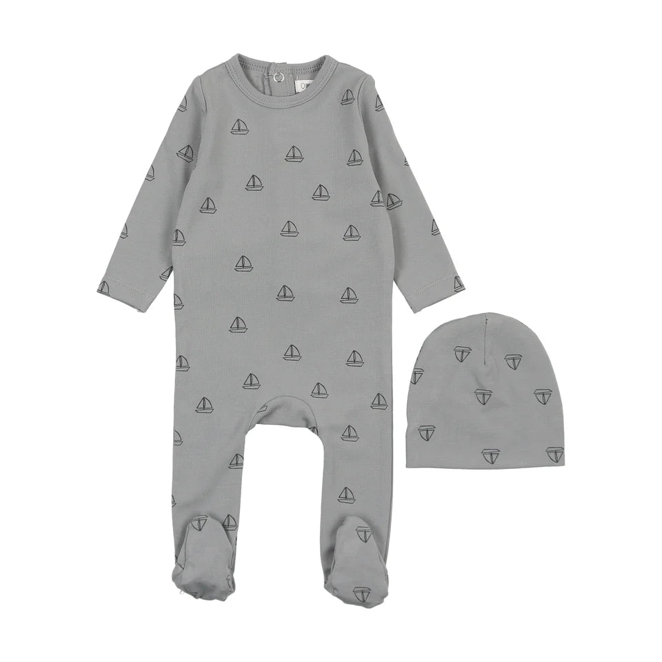 Bonjoy Graphic Print Footie