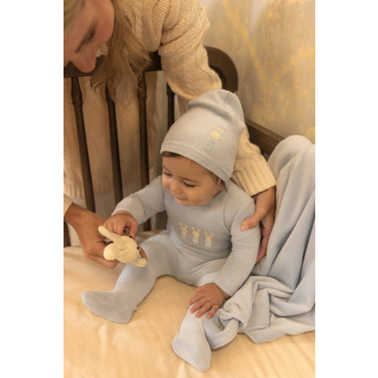 Bondoux 3 Bunny Footie & Hat