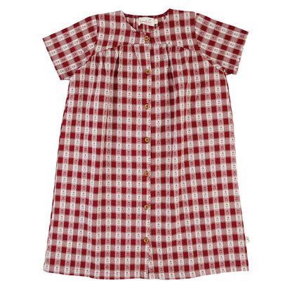 Bondoux Cherry Dress short sleeves