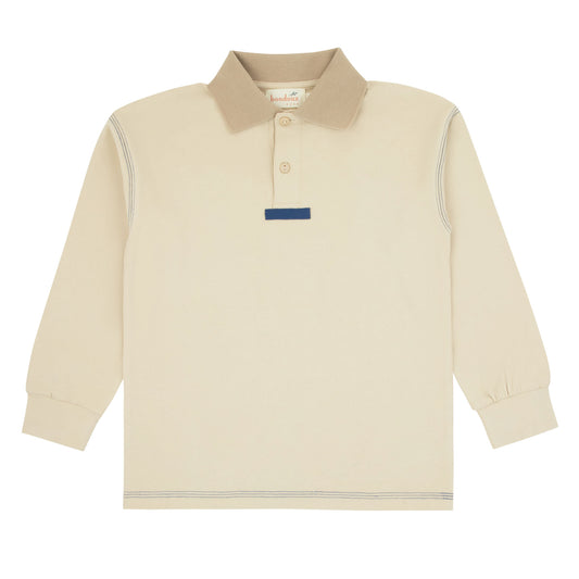 Bondoux Leather Patch Polo