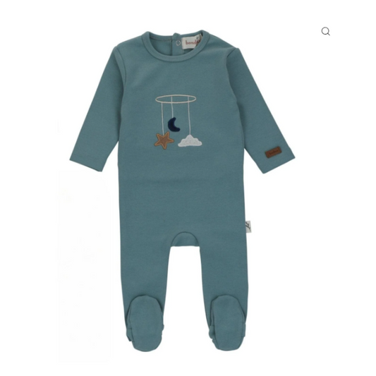 Bondoux Mobile Thick Cotton  Footie Boy