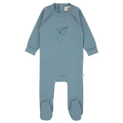 Bondoux Plane Footie (girl)