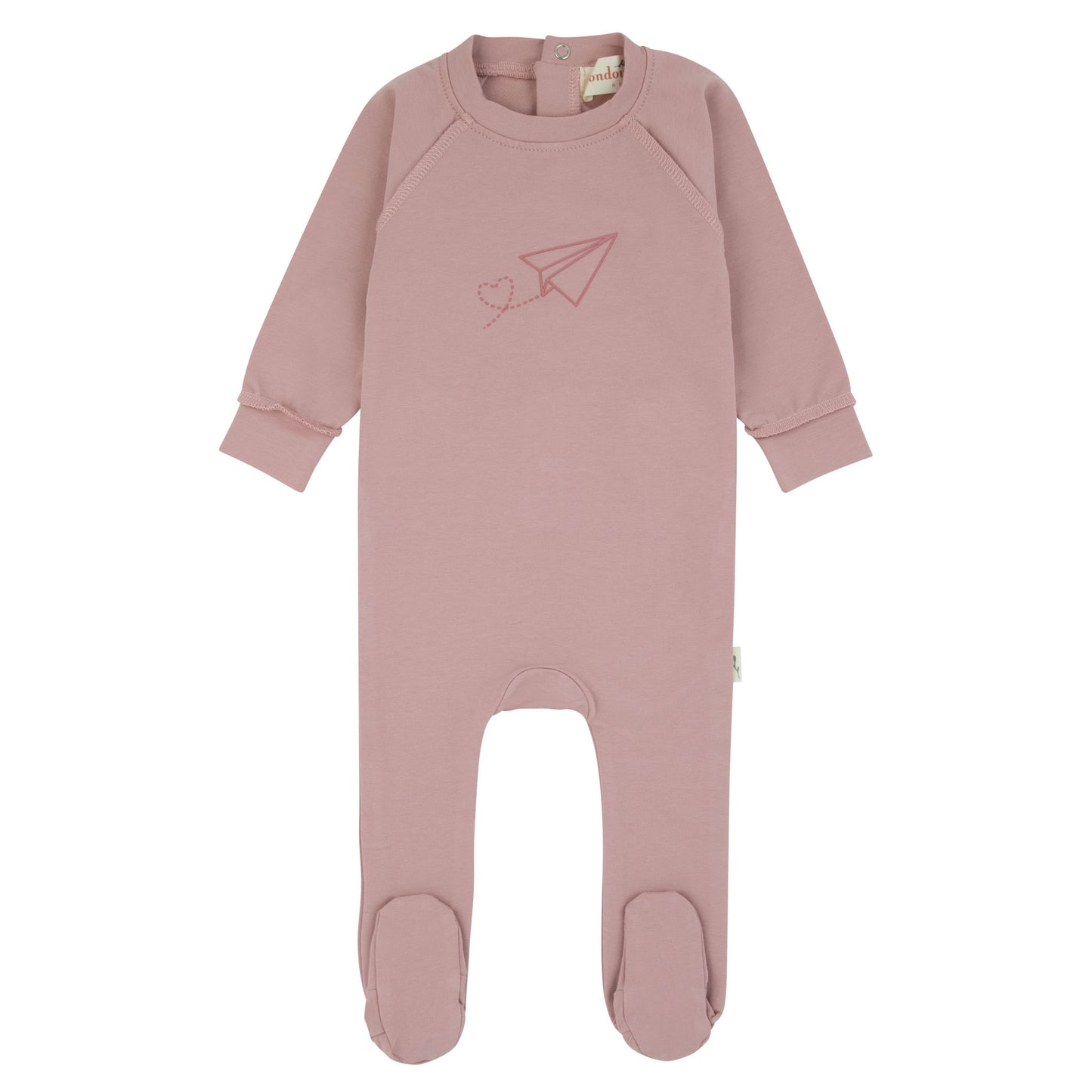 Bondoux Plane Footie (girl)