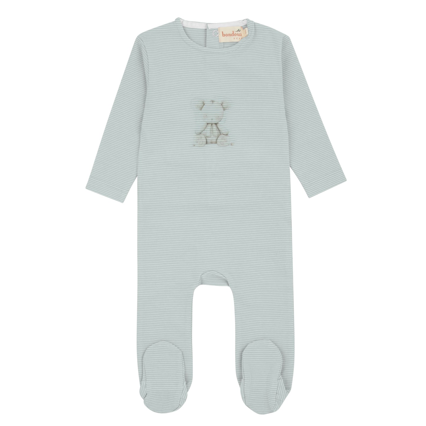 Bondoux Striped Footie