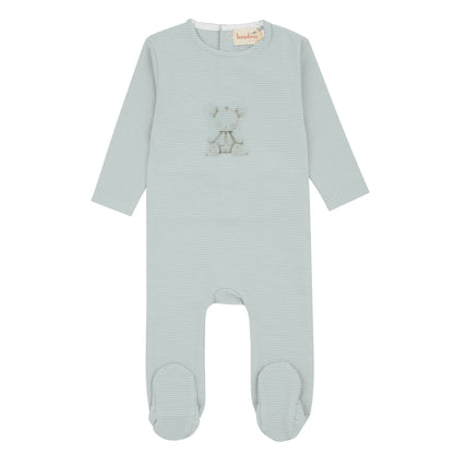 Bondoux Striped Footie