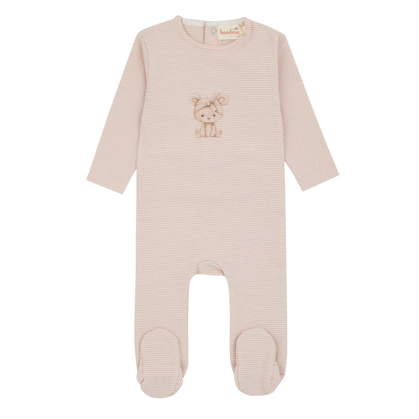 Bondoux Striped Footie