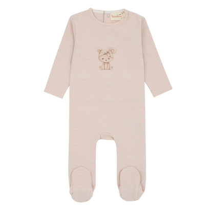 Bondoux Striped Footie