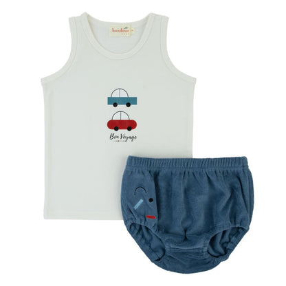 Bondoux Terry Shapes Baby 2pc Set