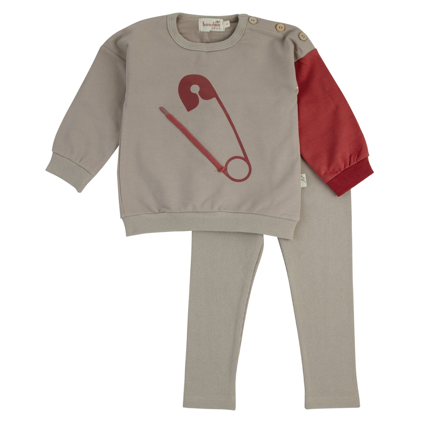 Bondoux Safety Pin 2pc Set (girl)