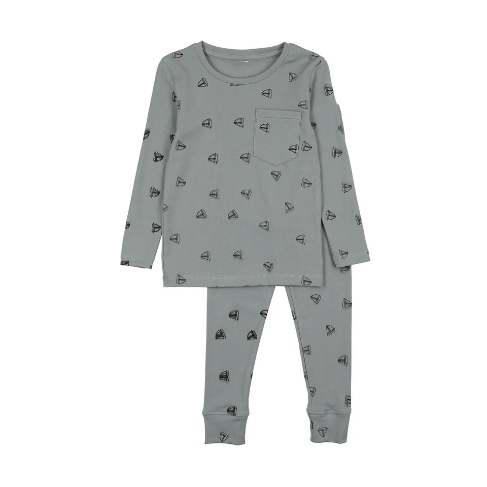Bonjoy Graphic Print PJ's Set