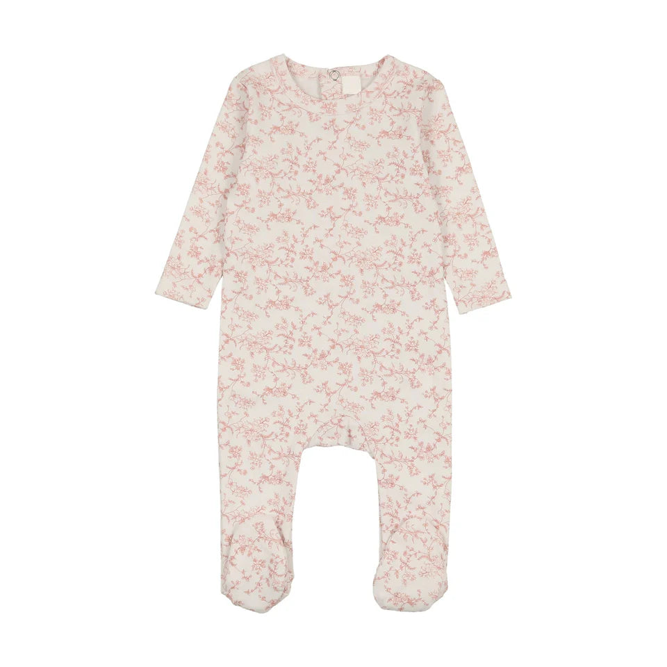 Bonjoy Dainty Vine Footie (girl)