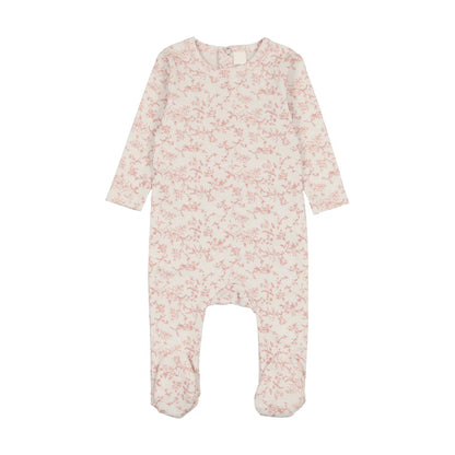 Bonjoy Dainty Vine Footie (girl)