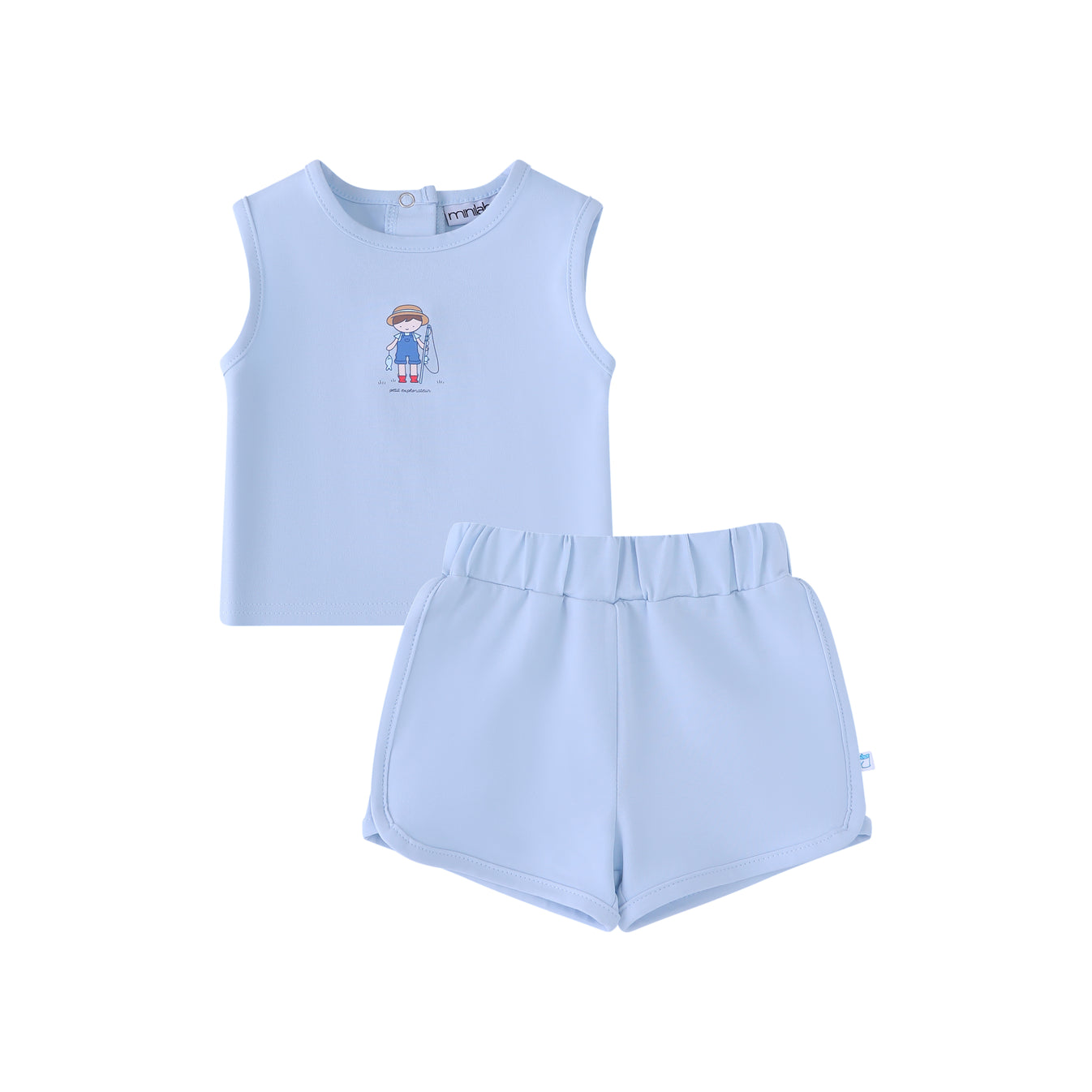Mini Label Boys Fisherman 2pc Set