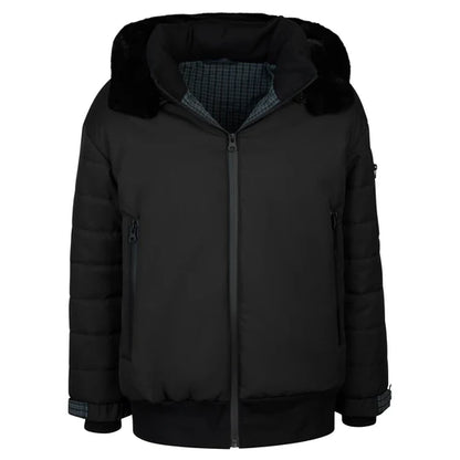 Cozy Coop Boys Rubber Zipper Coat