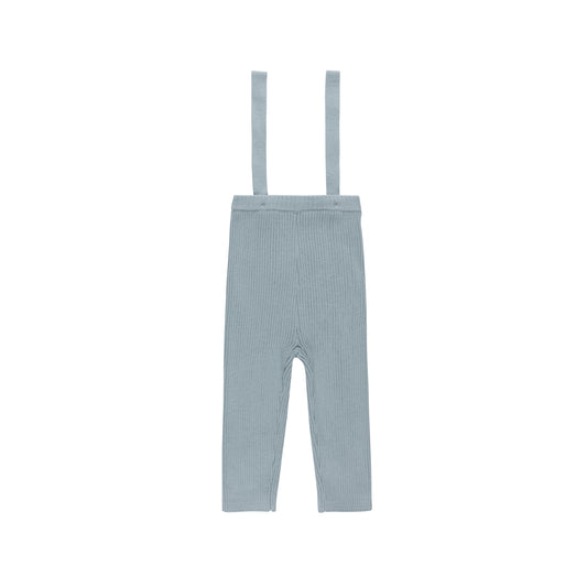 Loom Bubble Knit Ribbed Overalls Boy