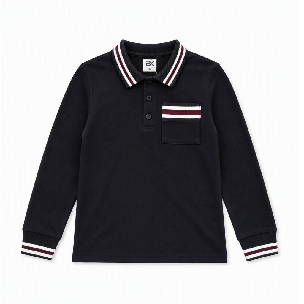 Buckingham Burgundy Ribbon Polo