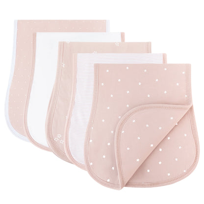 Ely's & Co Burp Clothes (5 pack, Pink Classic)