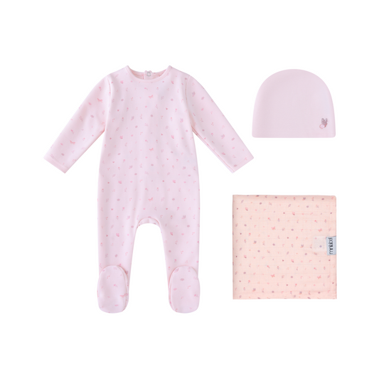 Mini Label Butterfly All Over Print 3pc Set