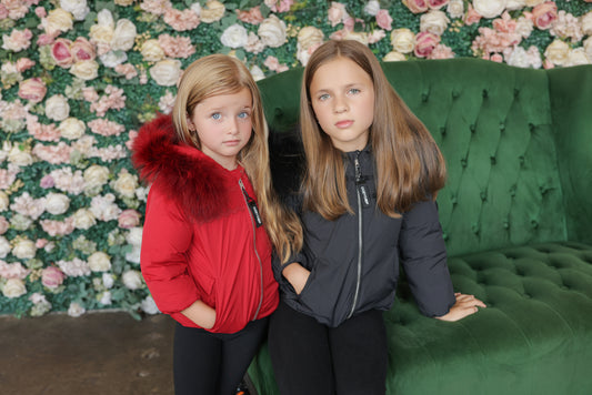 Cozy Coop Twill Ribbon Down Coat