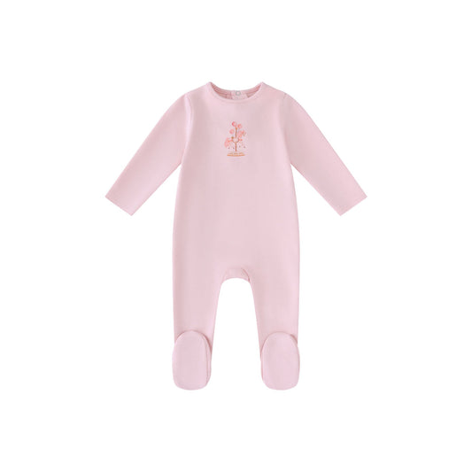 Mini Label Girl Water Print Carousel Footie