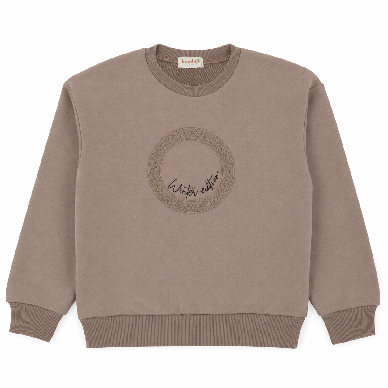 Bondoux Sherpa Embroidery Boys Top