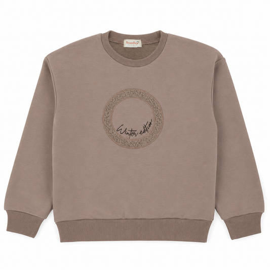 Bondoux Sherpa Embroidery Boys Top