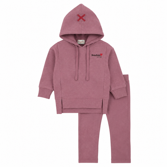 Bondoux Acid Wash Girls 2 Pcs