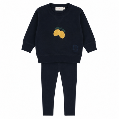 Bondoux Sherpa Lemon 2 Pcs Set