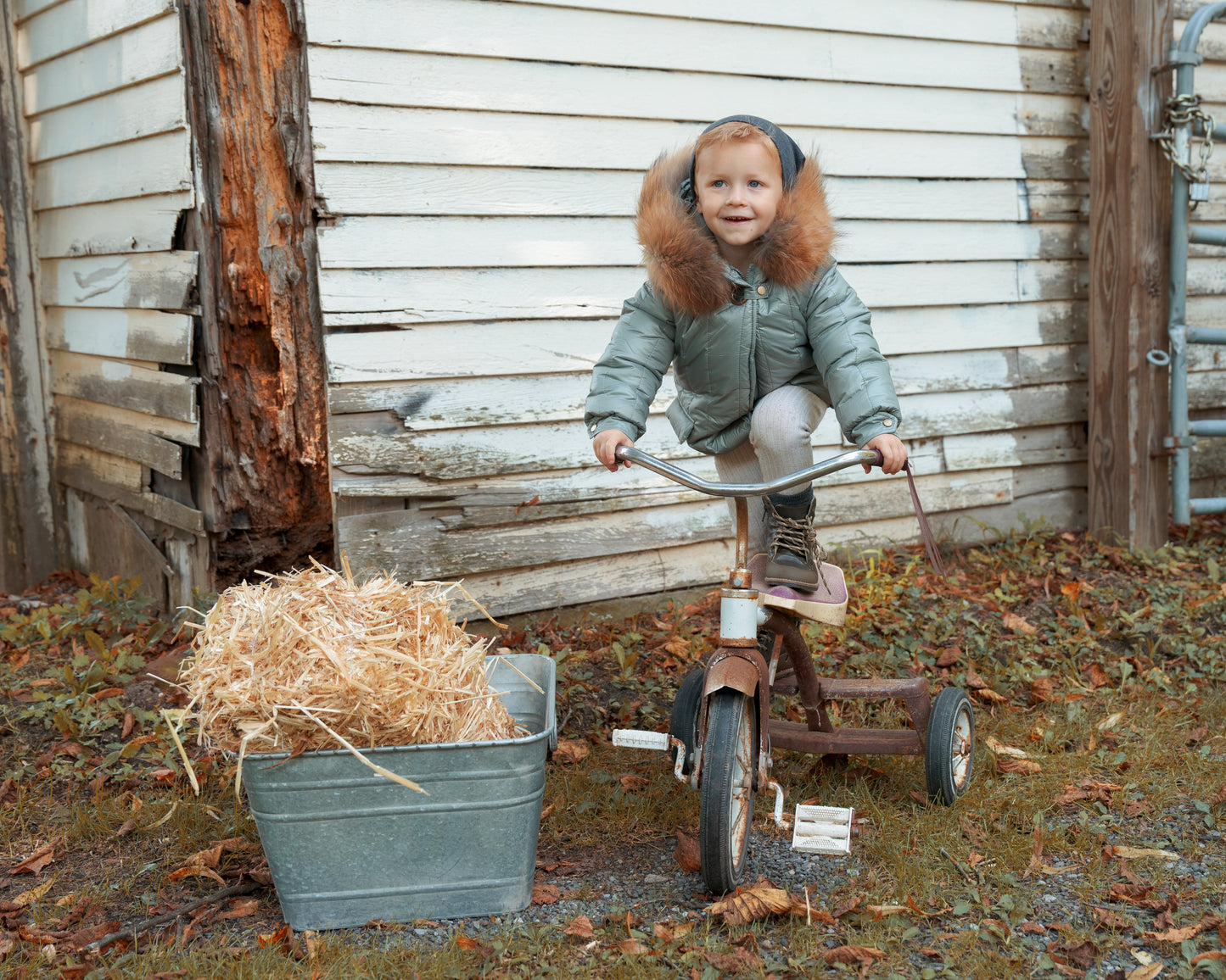 Bondoux Loop Button Jacket Boy