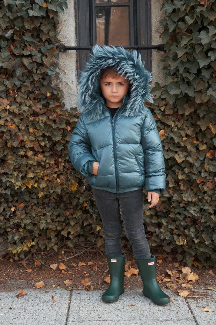 Bondoux Ribbed Detail Jacket