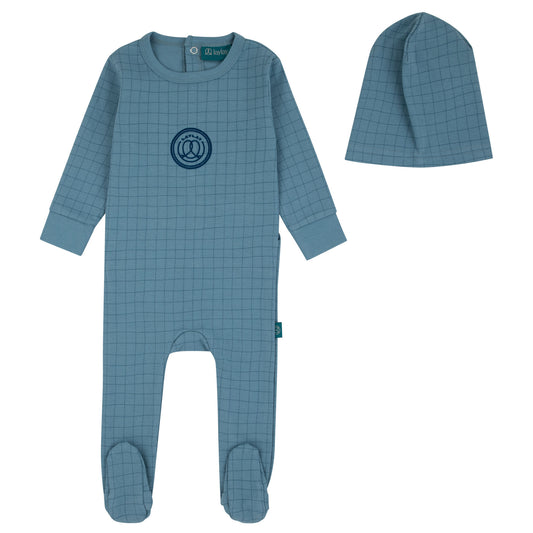 LayLay Checked Logo Footie