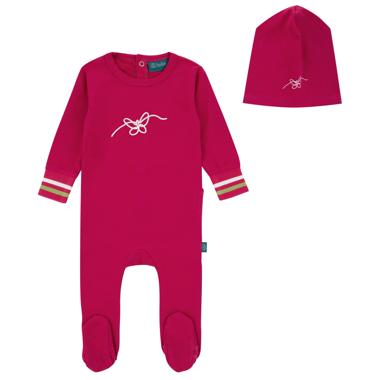 Laylay Butterfly Footie (girl)